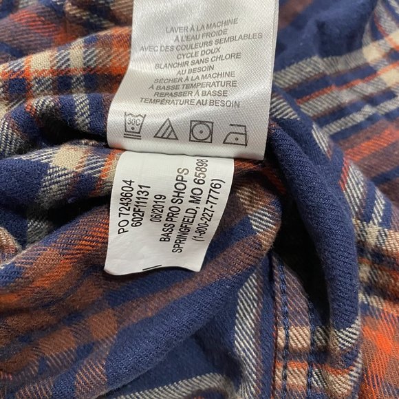 Red Head Brand Co. Men’s Multicolor Long Sleeve Collared Button Up Shirt Size XL - Picture 8 of 8